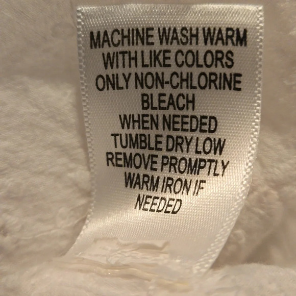 Apt. 9 Embroidered Eyelet Lace White Blouse Women Size 2X - Picture 10 of 14